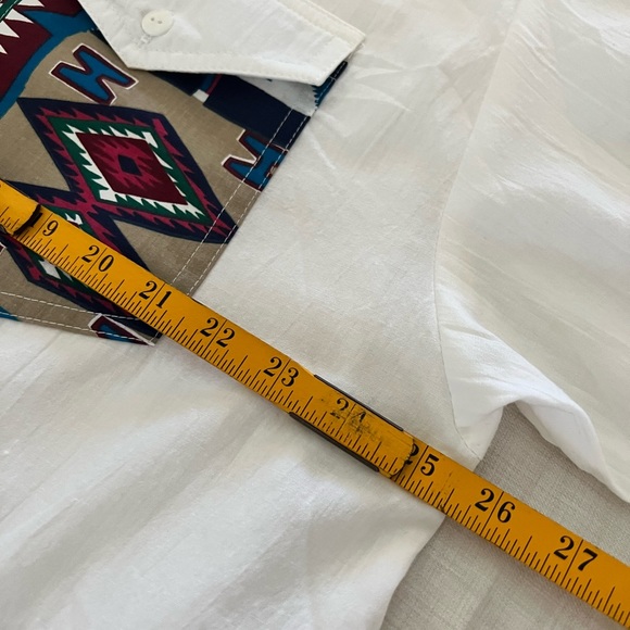 NWT Vintage Tapestry Southwestern Button Down Shirt - Picture 10 of 12